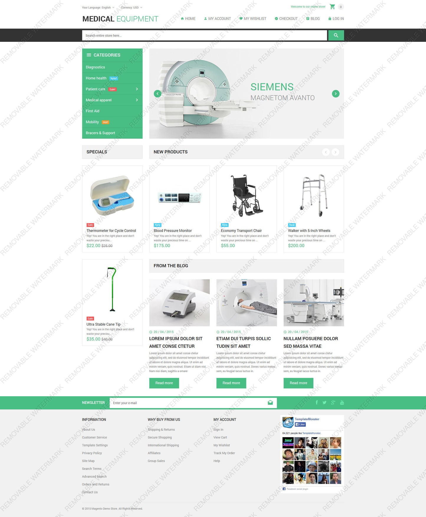 Magento Themes - GoWebBaby.Com