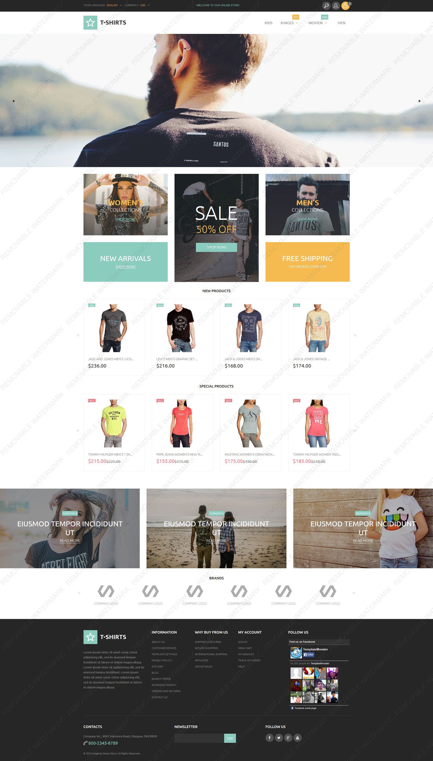 Magento Themes - GoWebBaby.Com
