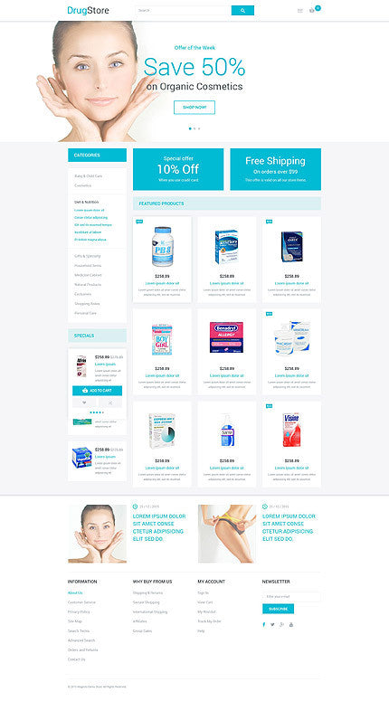 Magento Themes - GoWebBaby.Com