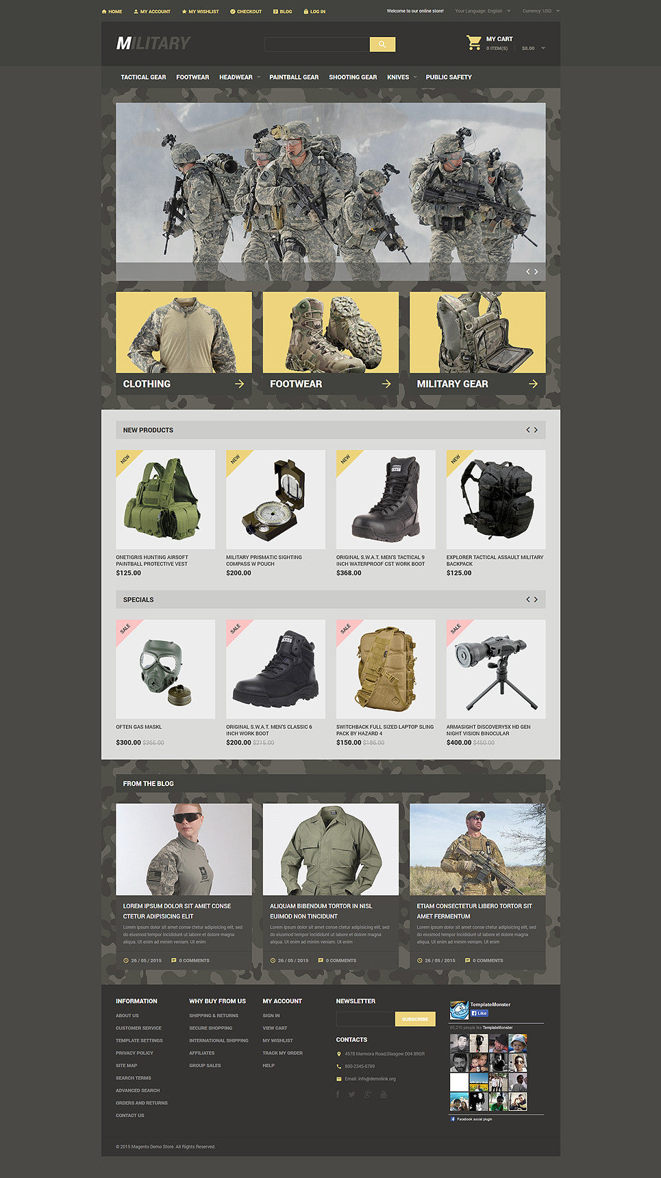 Magento Themes - GoWebBaby.Com