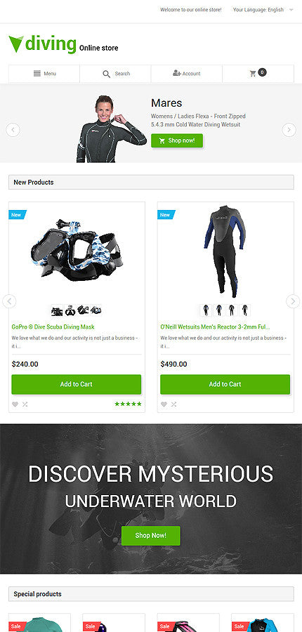 Magento Themes - GoWebBaby.Com