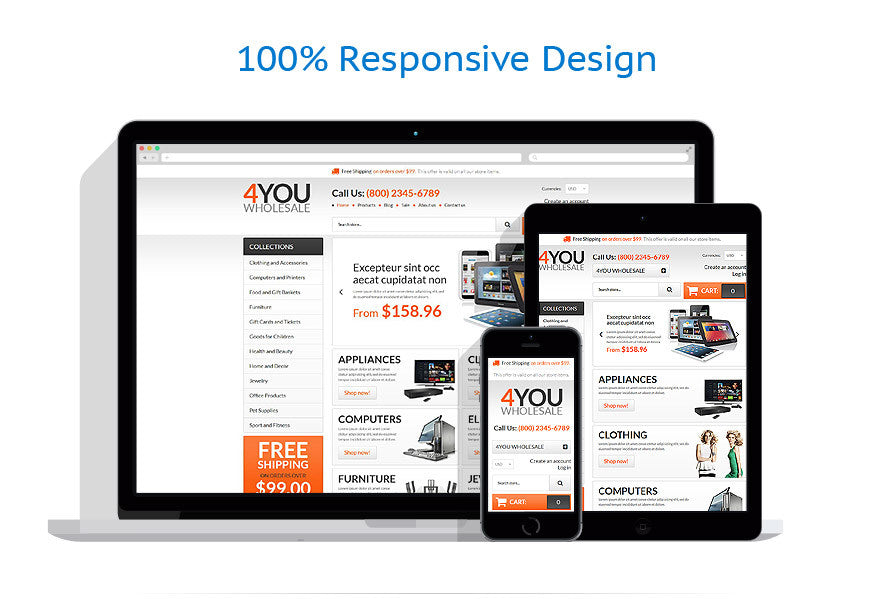 Shopify Themes - GoWebBaby.Com