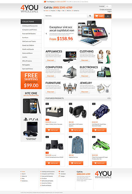 Shopify Themes - GoWebBaby.Com