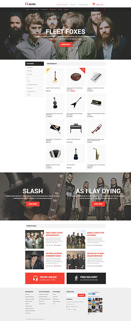 Magento Themes - GoWebBaby.Com