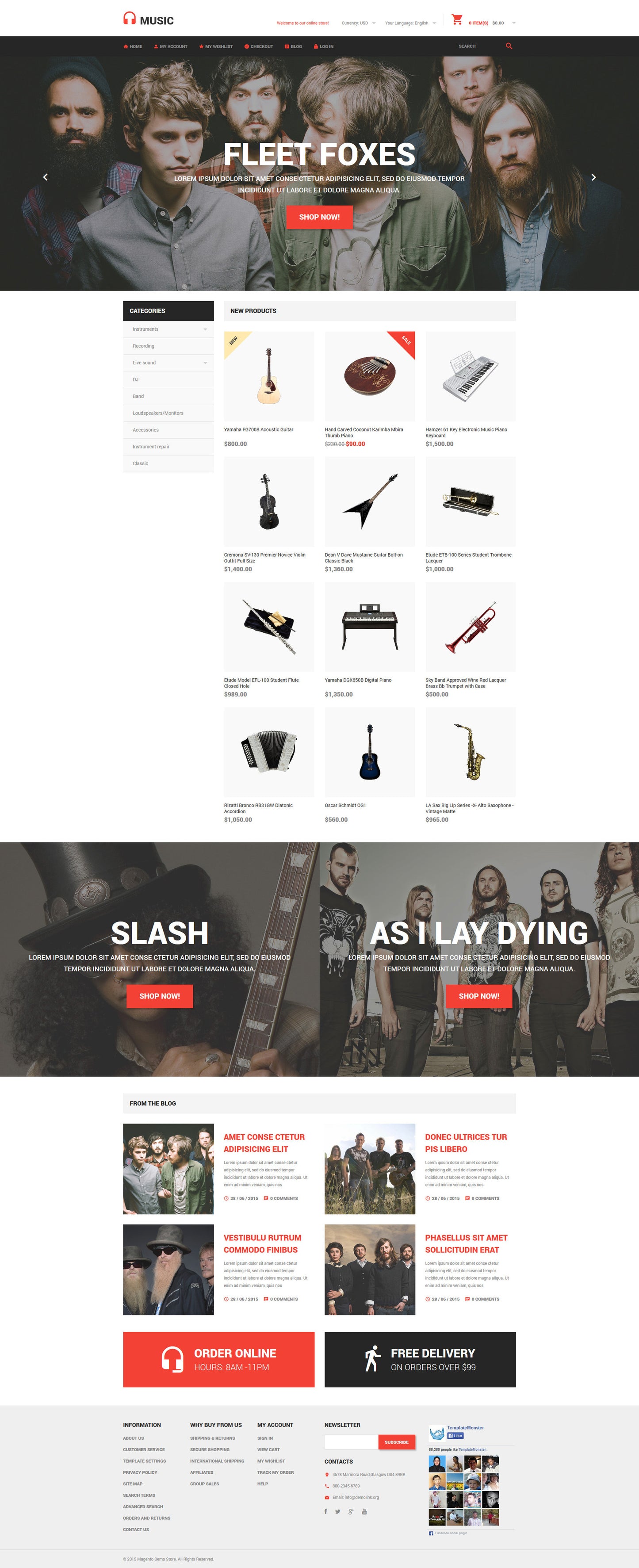 Magento Themes - GoWebBaby.Com
