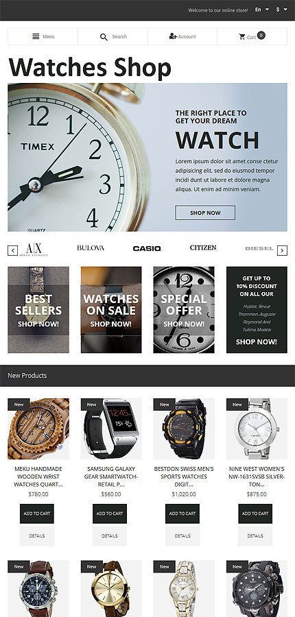 Magento Themes - GoWebBaby.Com