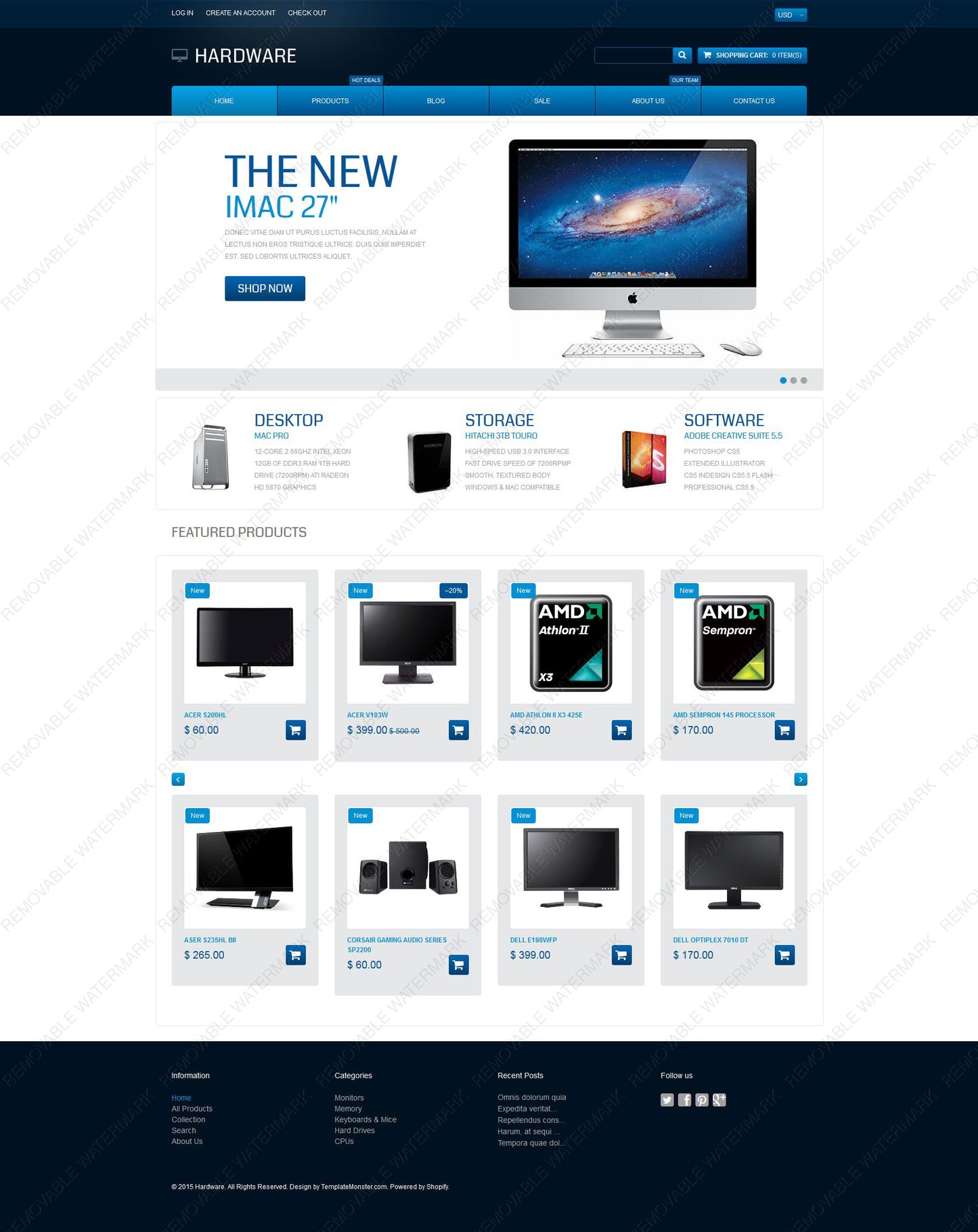 Shopify Themes - GoWebBaby.Com