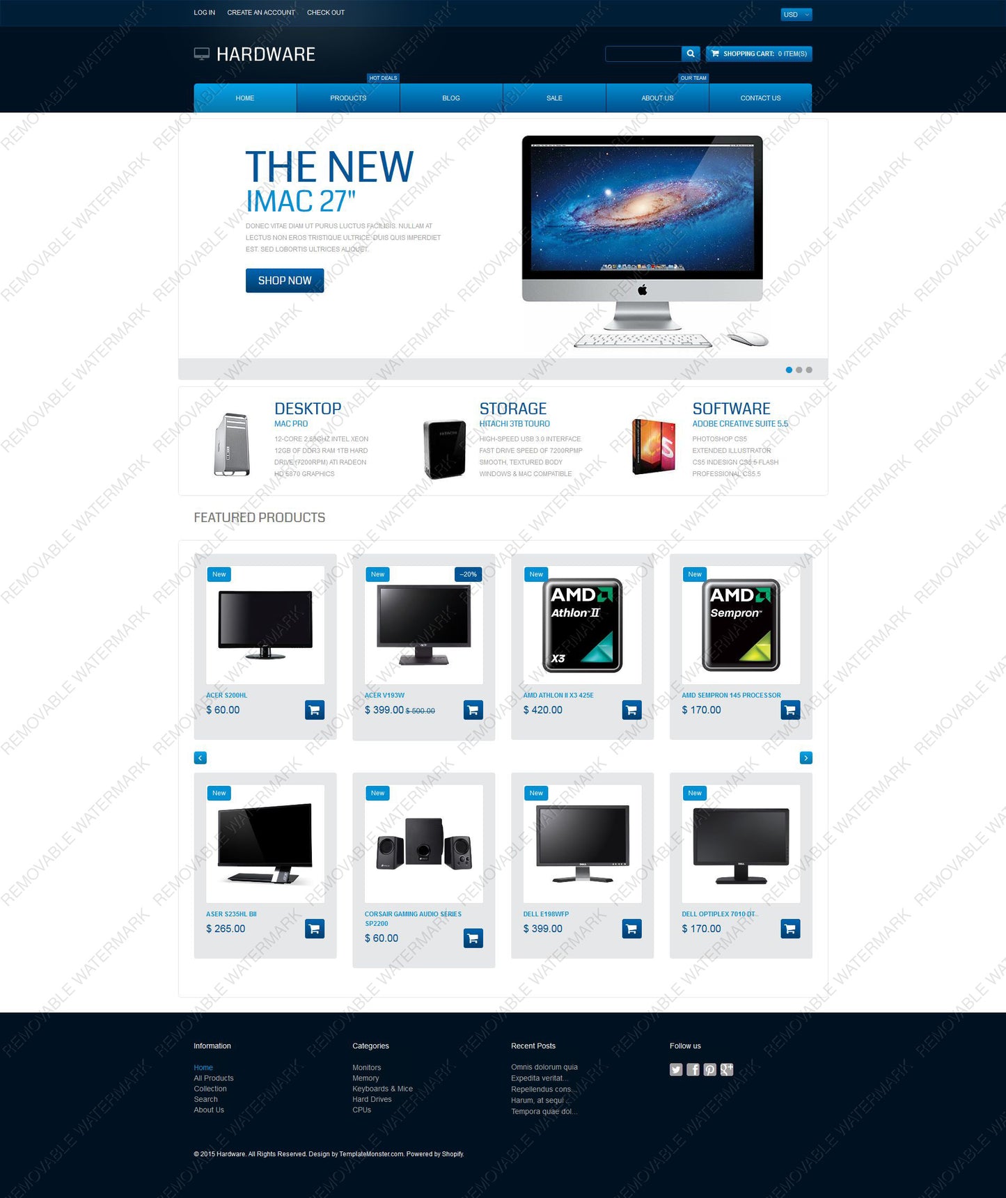 Shopify Themes - GoWebBaby.Com