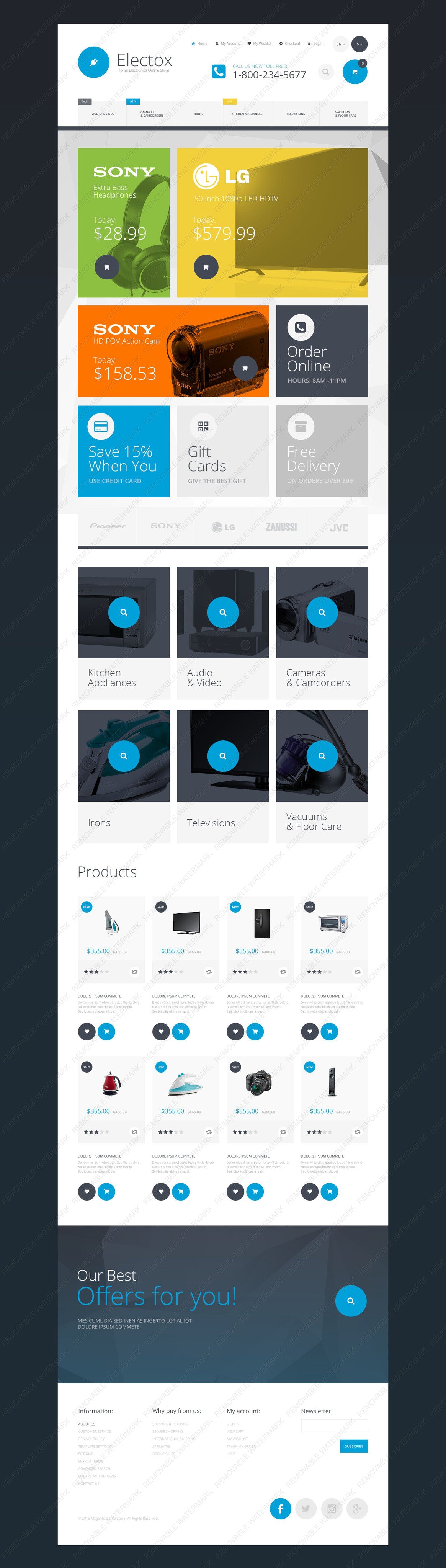 Magento Themes - GoWebBaby.Com