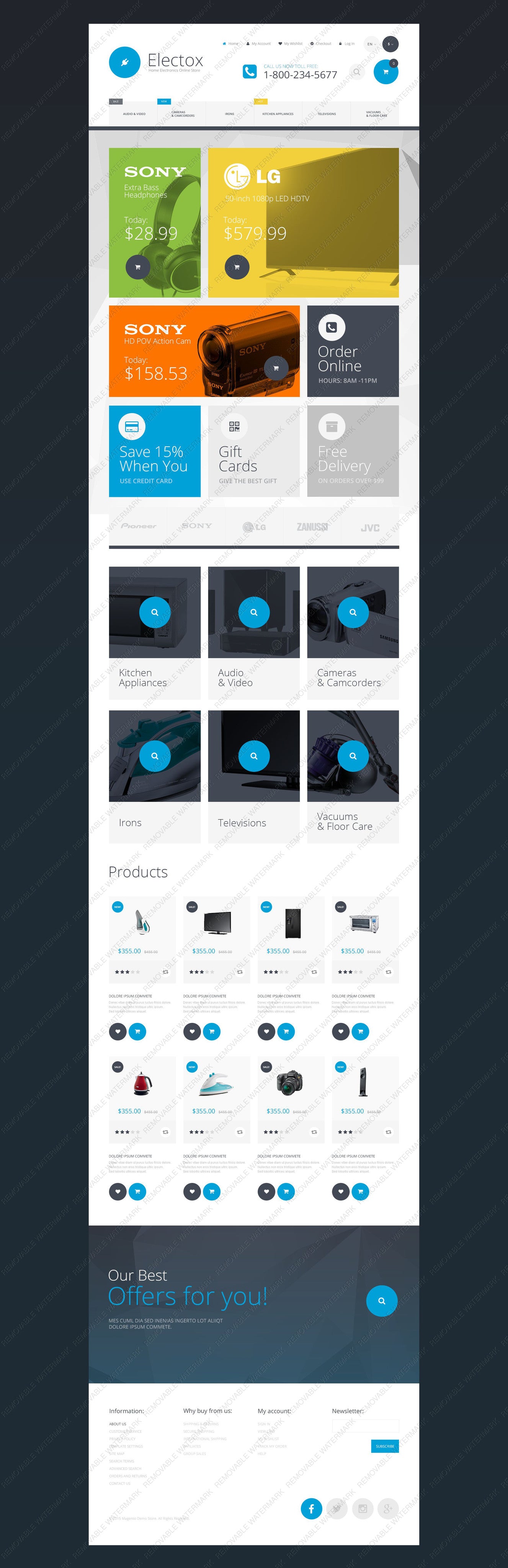Magento Themes - GoWebBaby.Com
