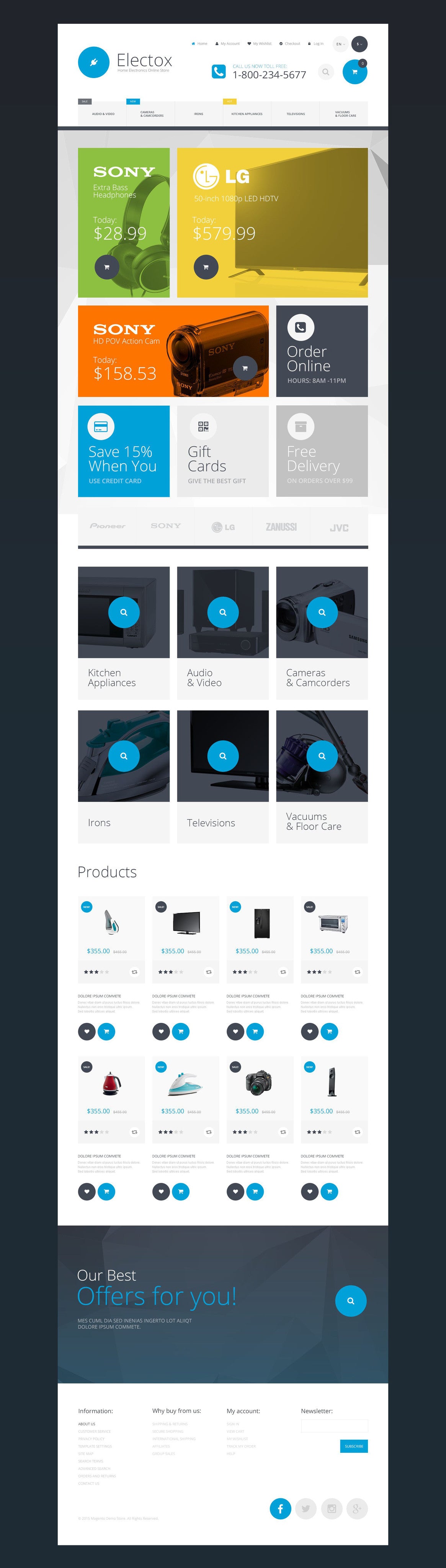 Magento Themes - GoWebBaby.Com