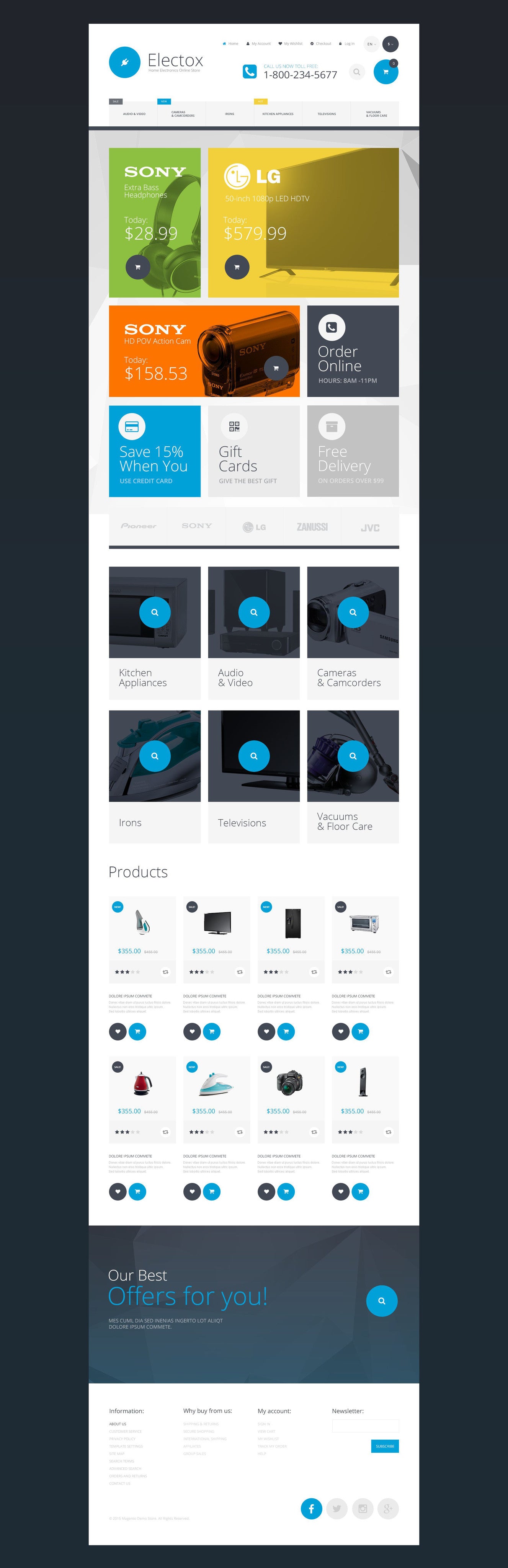 Magento Themes - GoWebBaby.Com