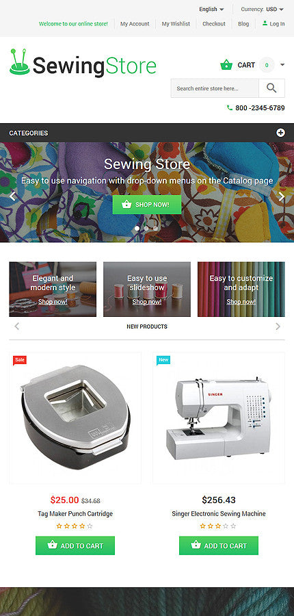 Magento Themes - GoWebBaby.Com