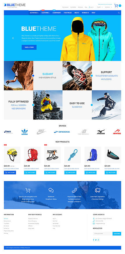 Magento Themes - GoWebBaby.Com