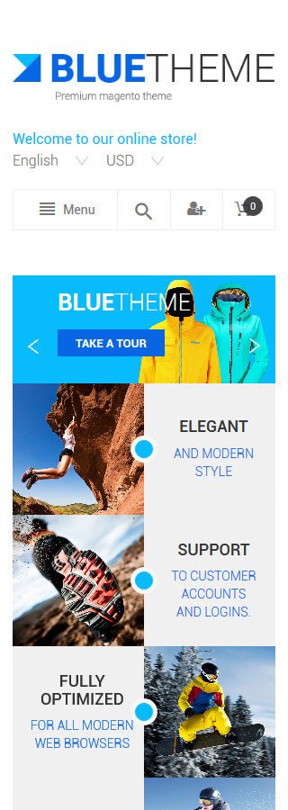 Magento Themes - GoWebBaby.Com