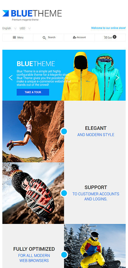 Magento Themes - GoWebBaby.Com