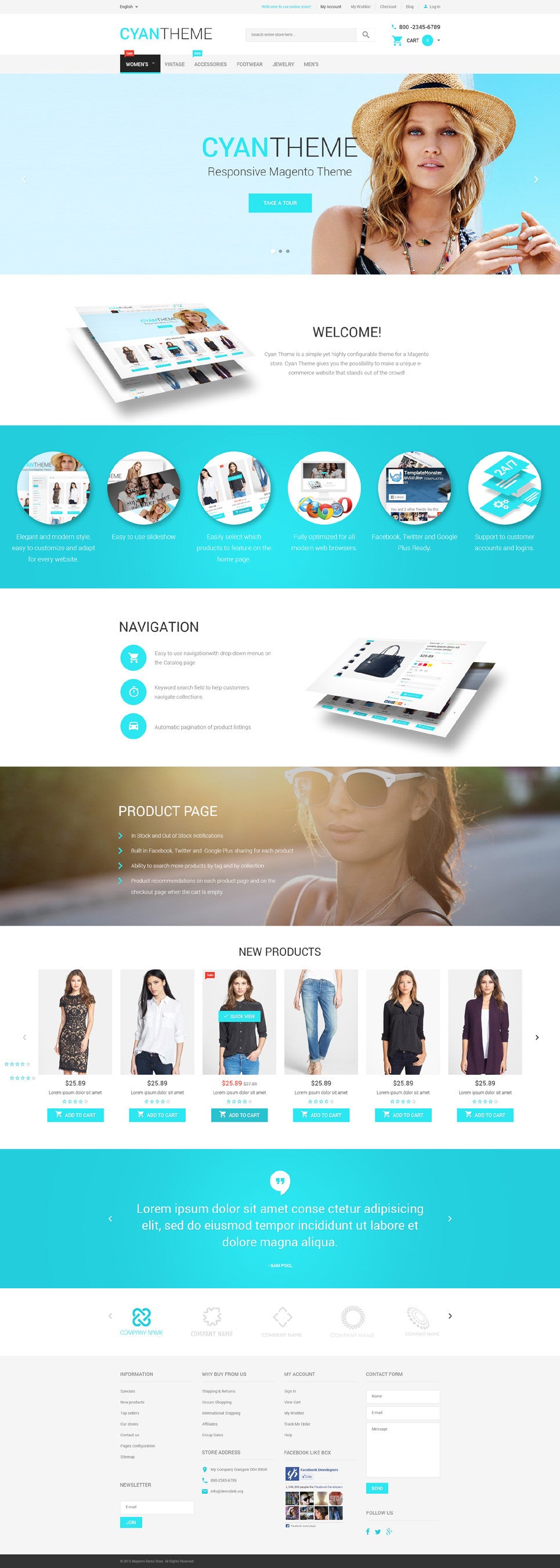 Magento Themes - GoWebBaby.Com
