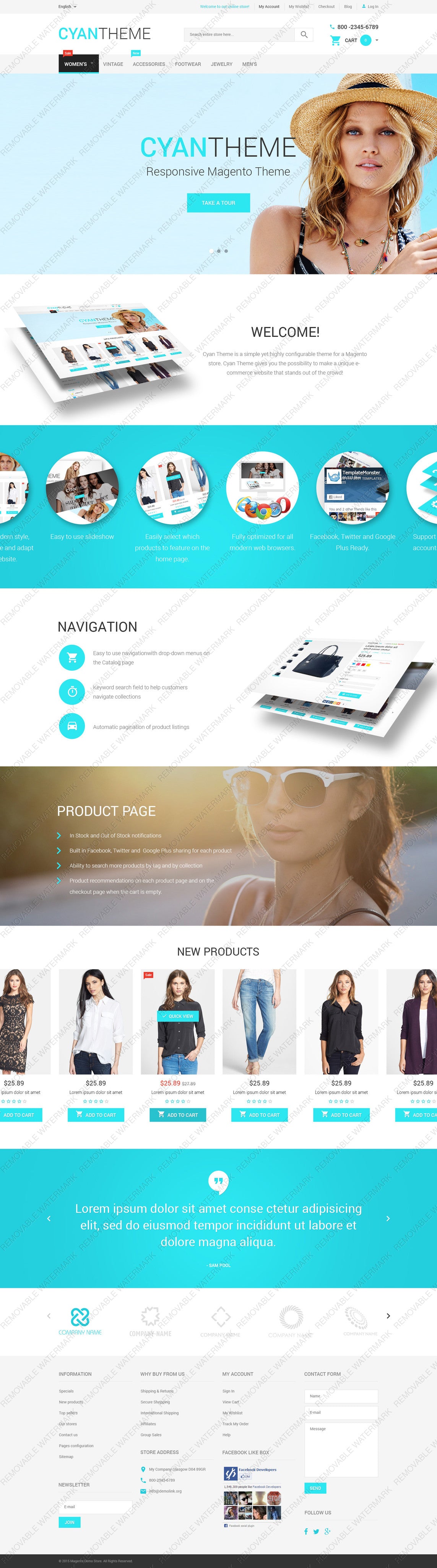 Magento Themes - GoWebBaby.Com