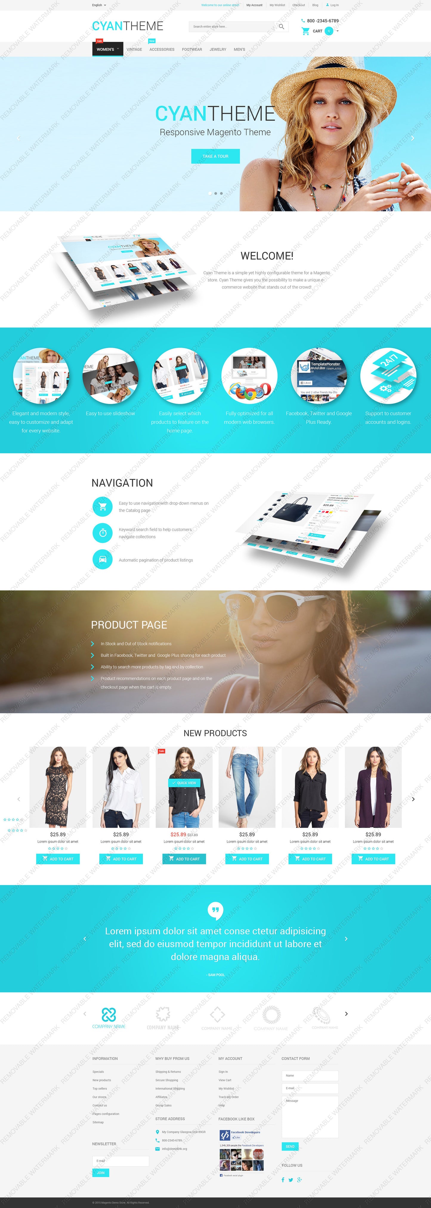 Magento Themes - GoWebBaby.Com