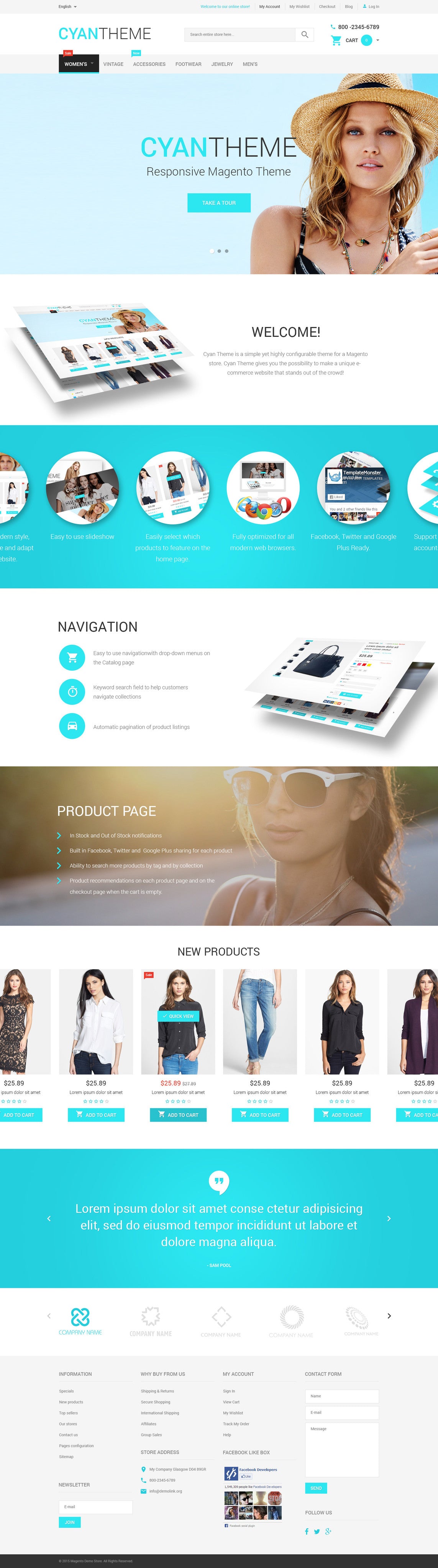 Magento Themes - GoWebBaby.Com