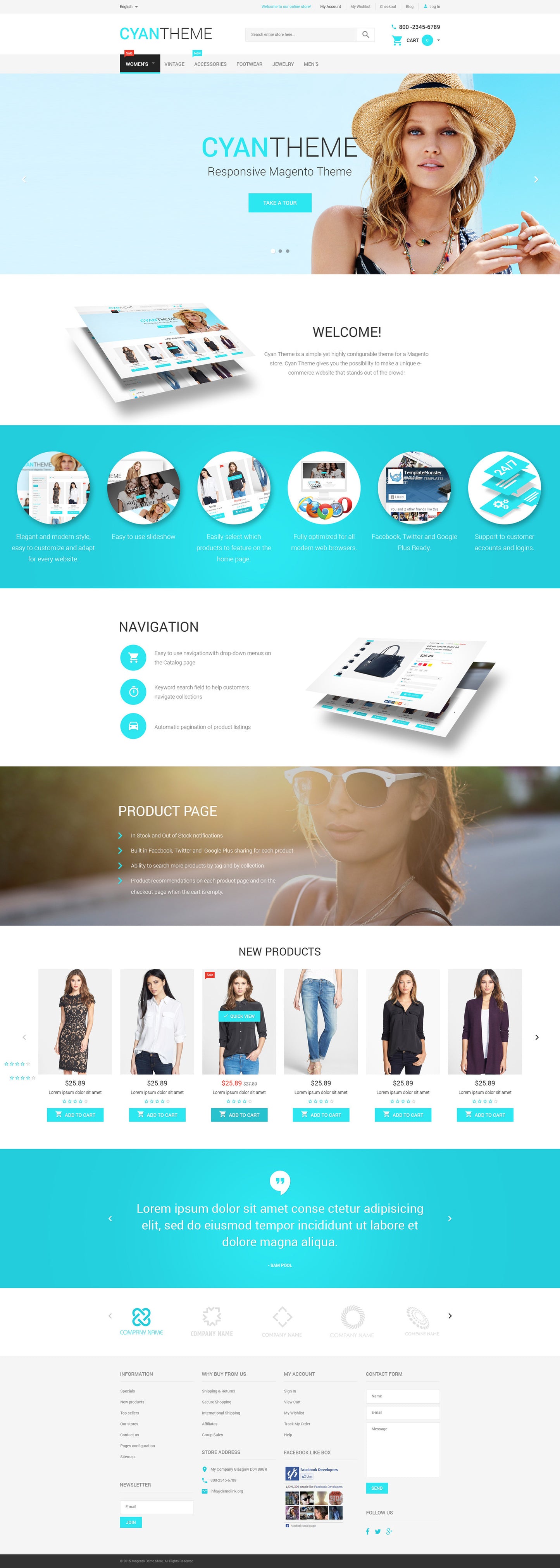 Magento Themes - GoWebBaby.Com