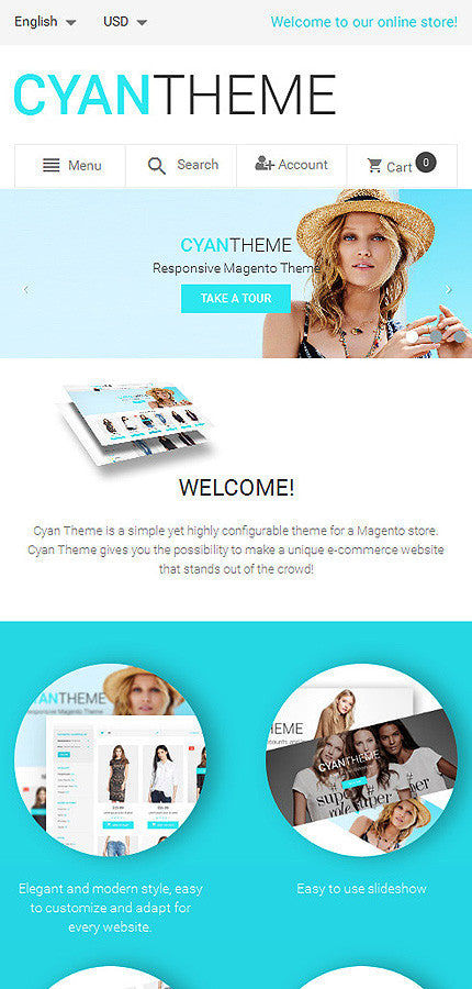 Magento Themes - GoWebBaby.Com