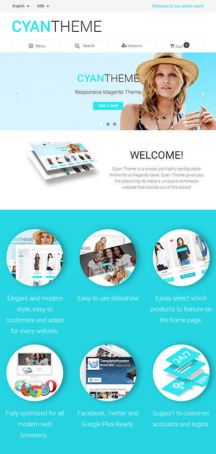Magento Themes - GoWebBaby.Com