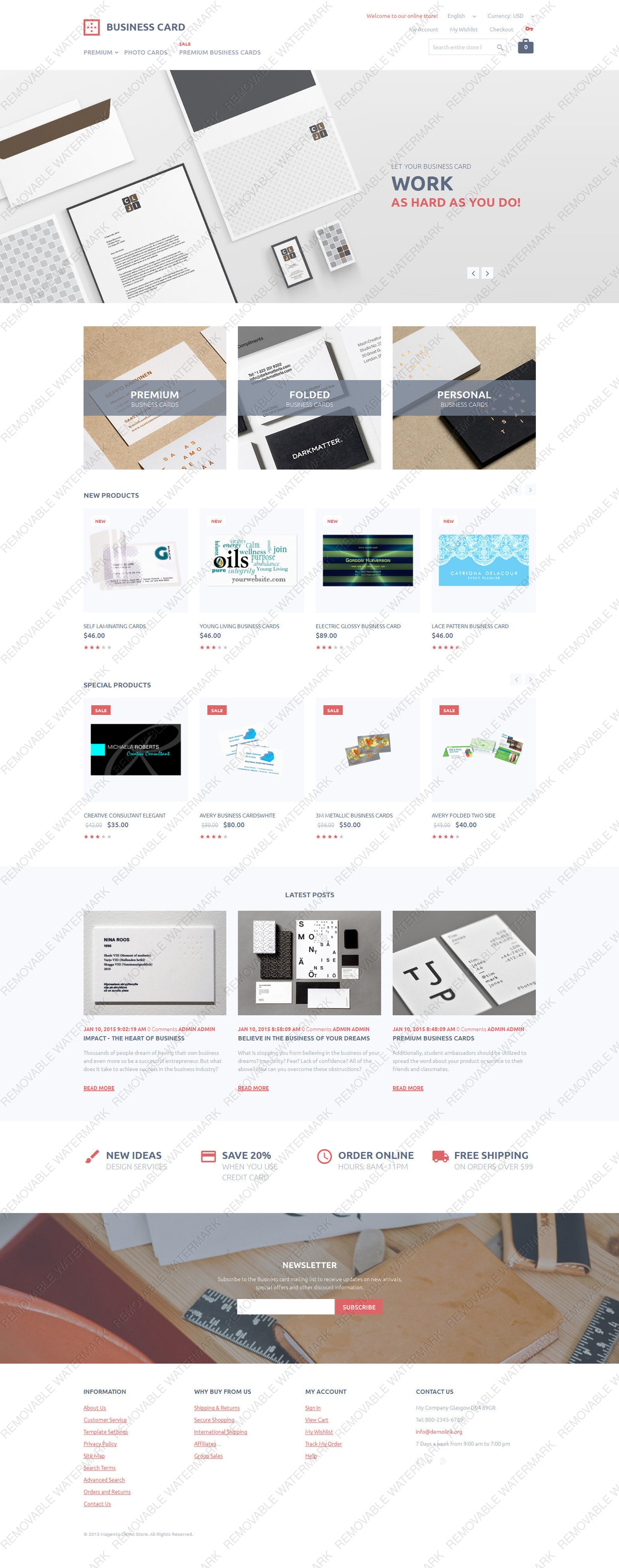 Magento Themes - GoWebBaby.Com