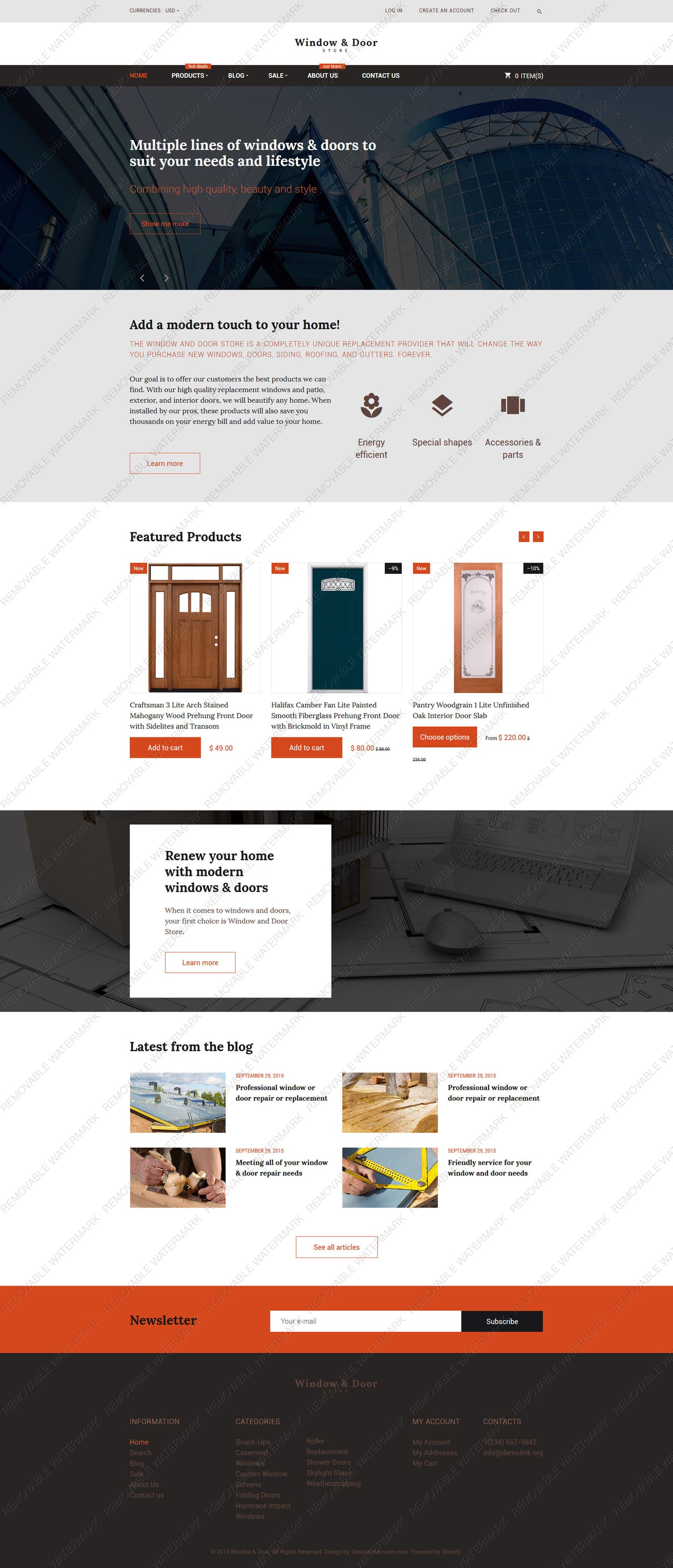 Shopify Themes - GoWebBaby.Com