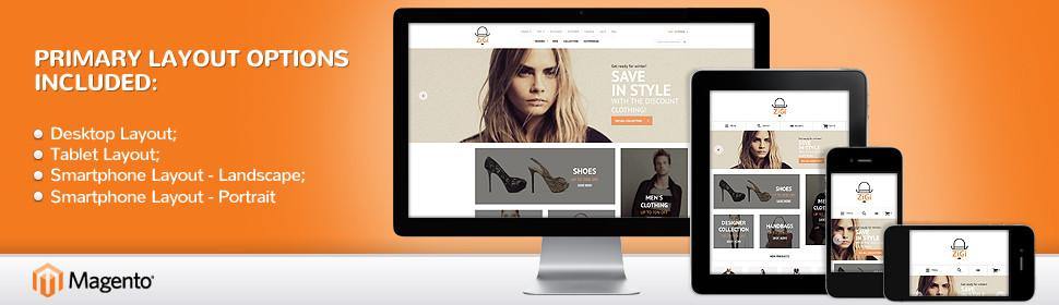 Designer Apparel Store Magento Website Design - GoWebBaby.Com