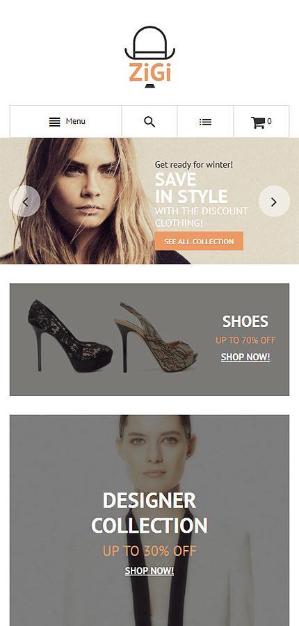 Designer Apparel Store Magento Website Design - GoWebBaby.Com