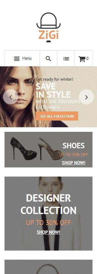 Designer Apparel Store Magento Website Design - GoWebBaby.Com