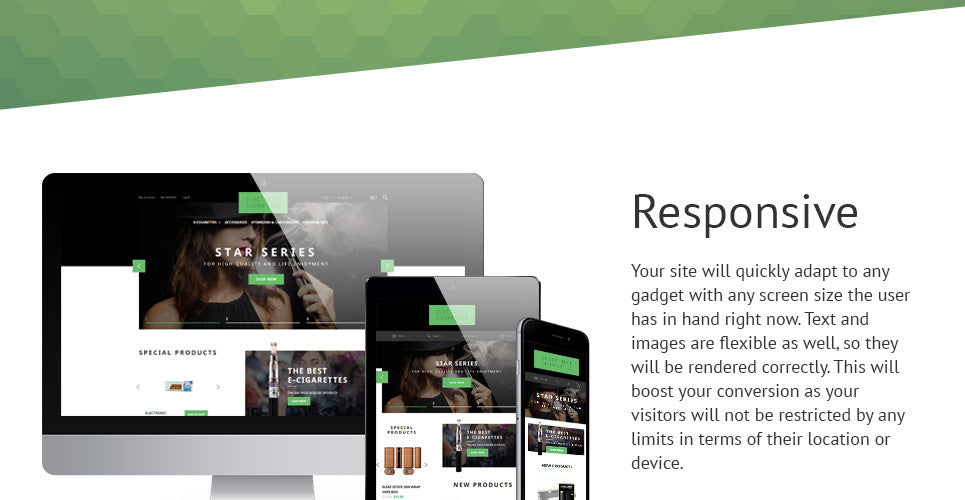 Tobacco Magento Website Design - GoWebBaby.Com