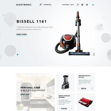 Electronics online shops Magento Website Design - GoWebBaby.Com