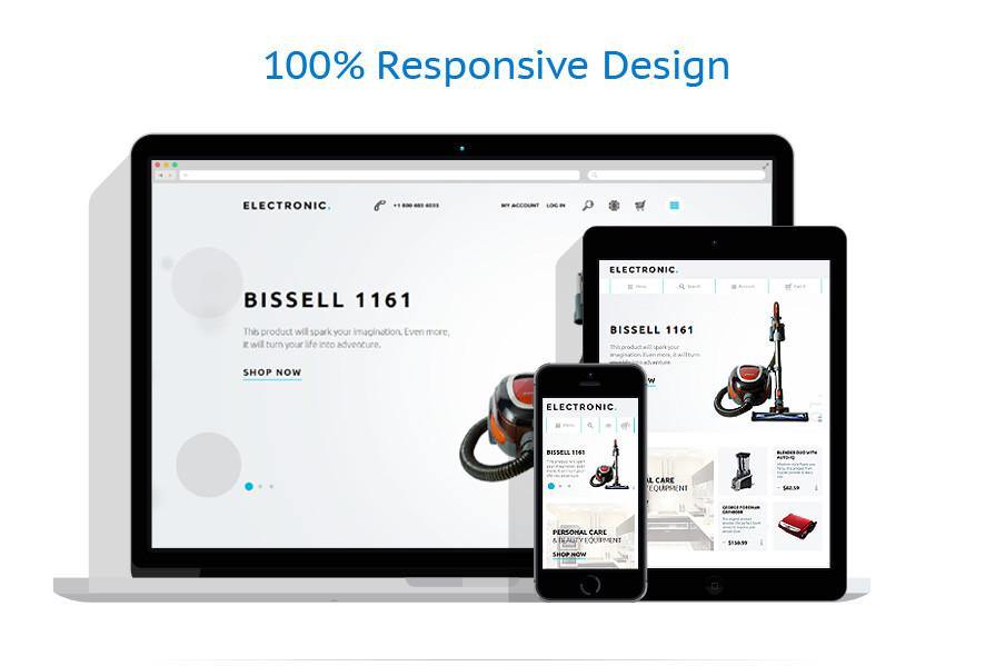 Electronics online shops Magento Website Design - GoWebBaby.Com