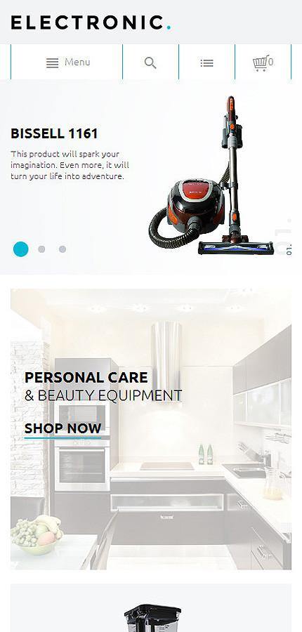 Electronics online shops Magento Website Design - GoWebBaby.Com