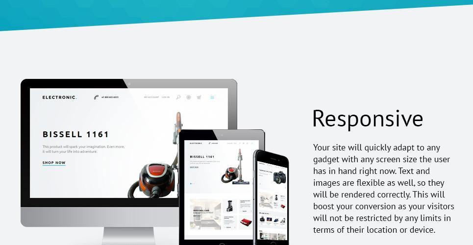 Electronics online shops Magento Website Design - GoWebBaby.Com