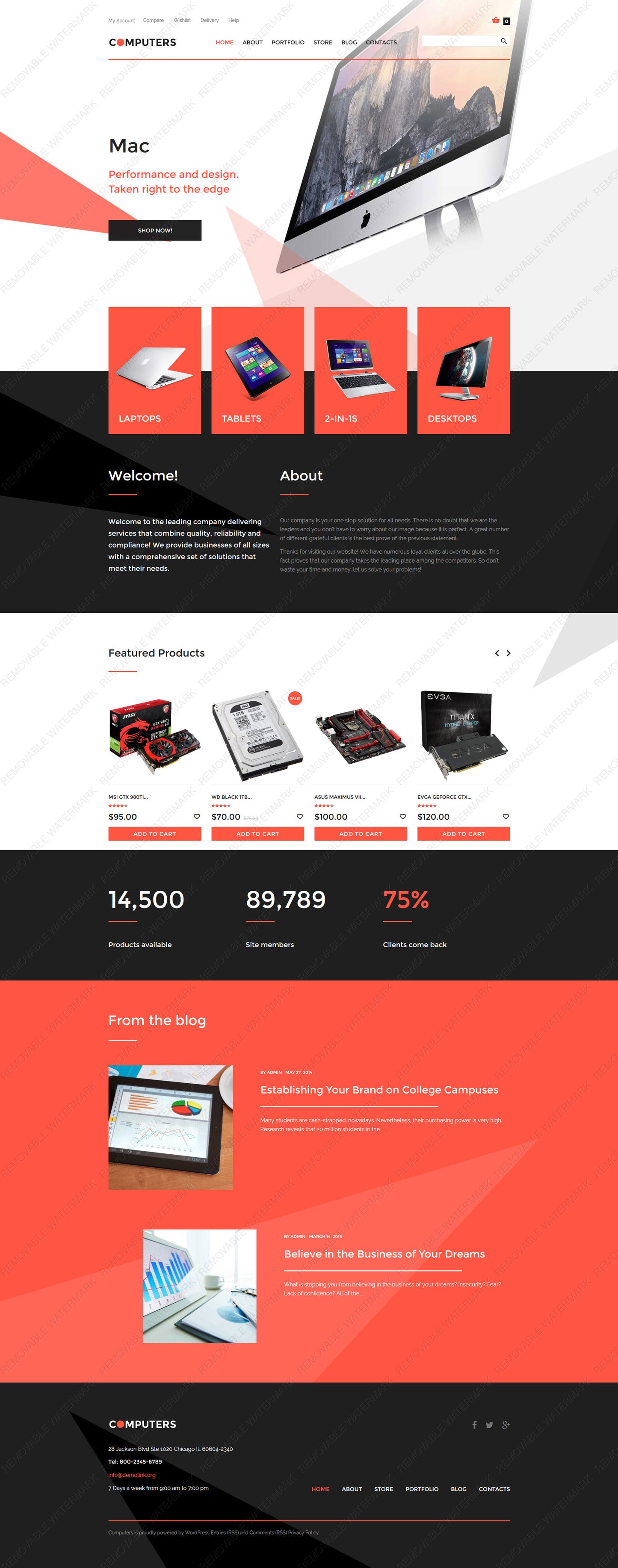 WooCommerce Themes - GoWebBaby.Com