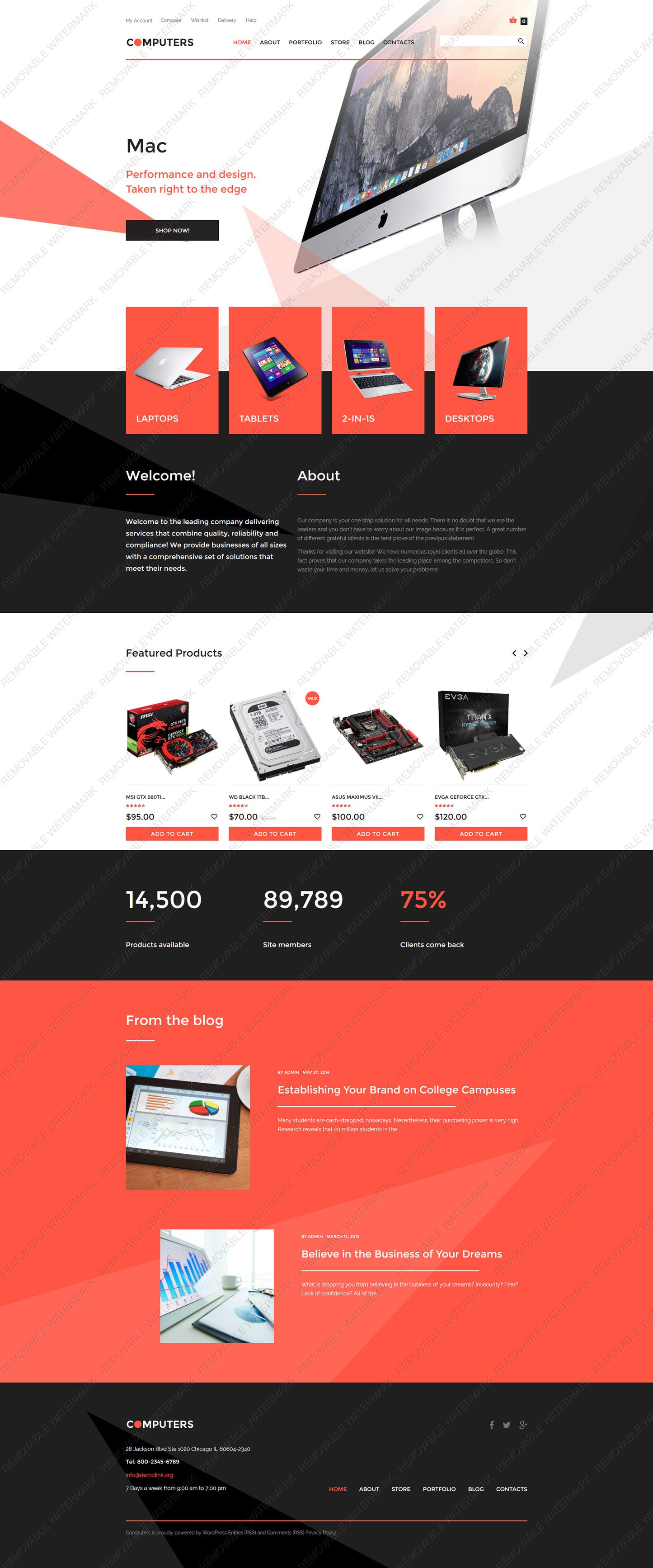 WooCommerce Themes - GoWebBaby.Com