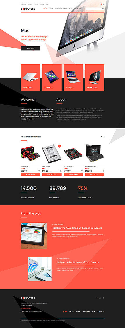 WooCommerce Themes - GoWebBaby.Com