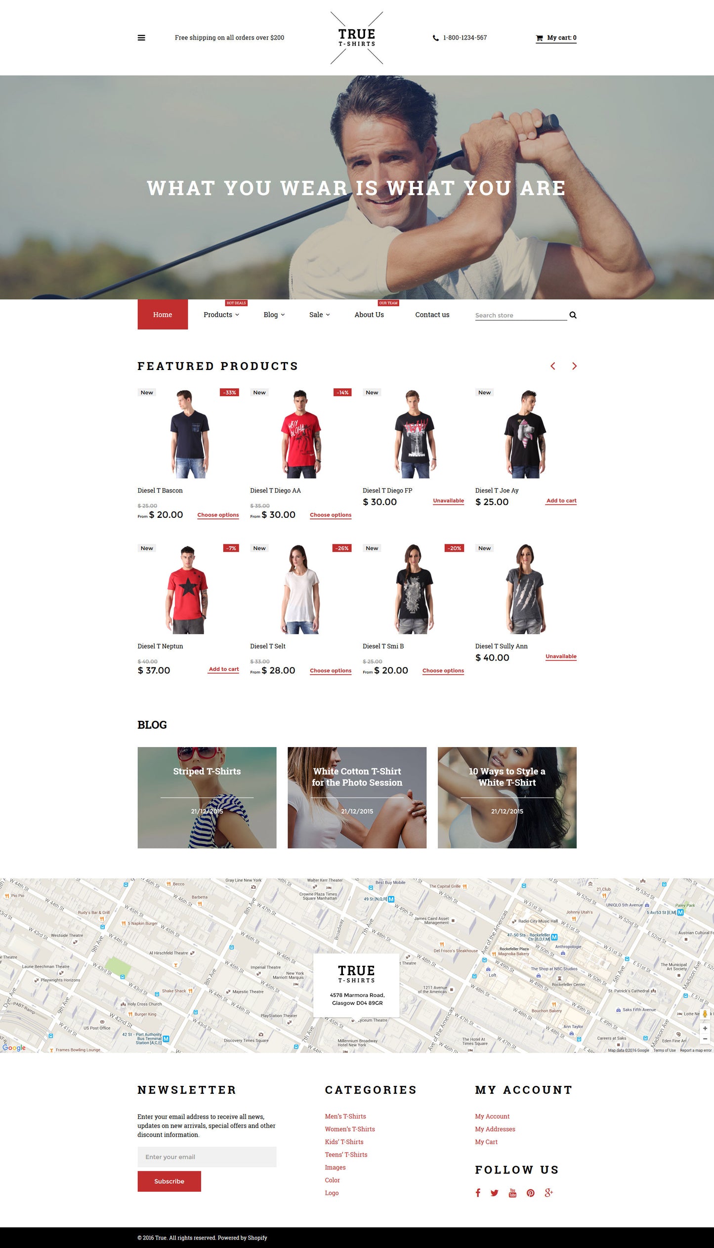 Shopify Themes - GoWebBaby.Com
