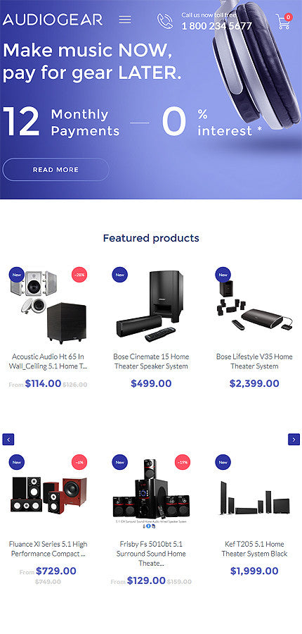 Shopify Themes - GoWebBaby.Com