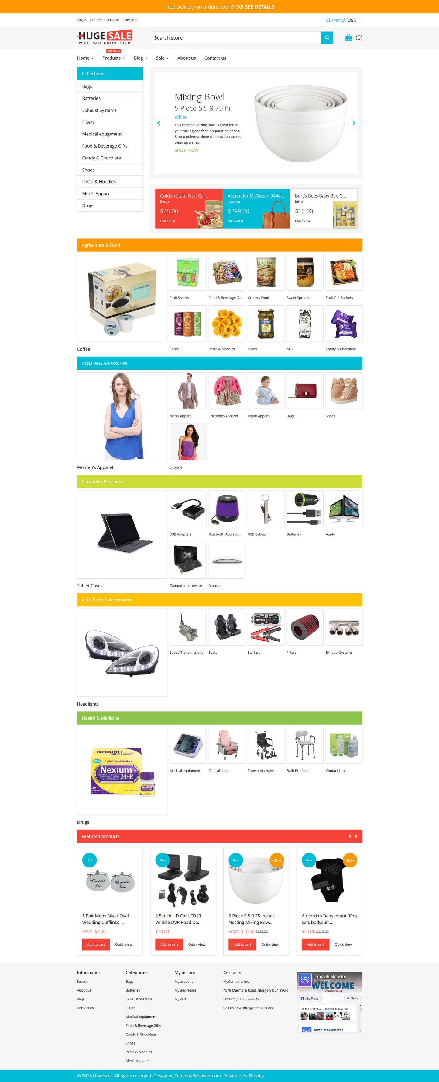 Shopify Themes - GoWebBaby.Com