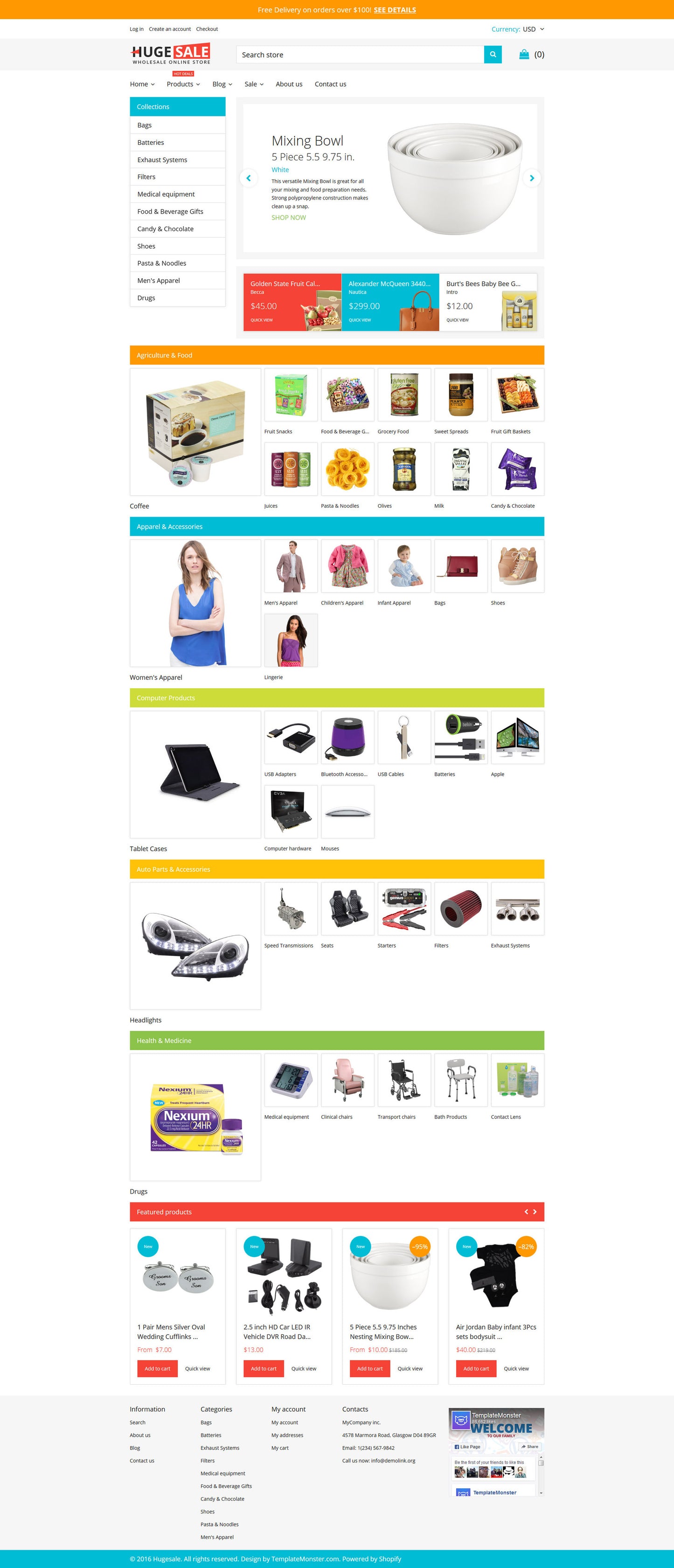 Shopify Themes - GoWebBaby.Com