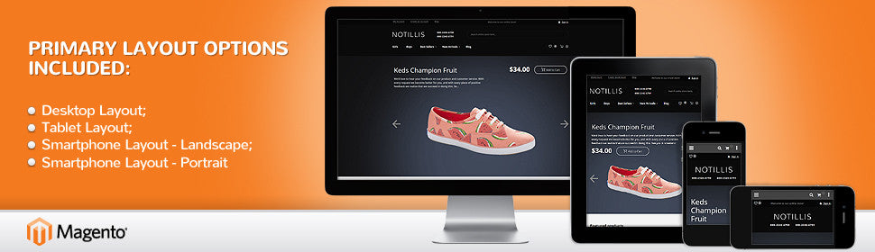 Shoe Store Magento Website Design - GoWebBaby.Com