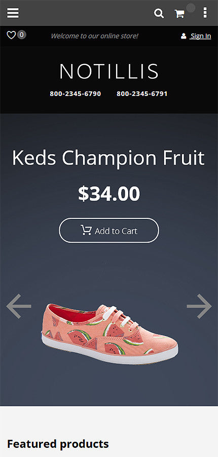 Shoe Store Magento Website Design - GoWebBaby.Com