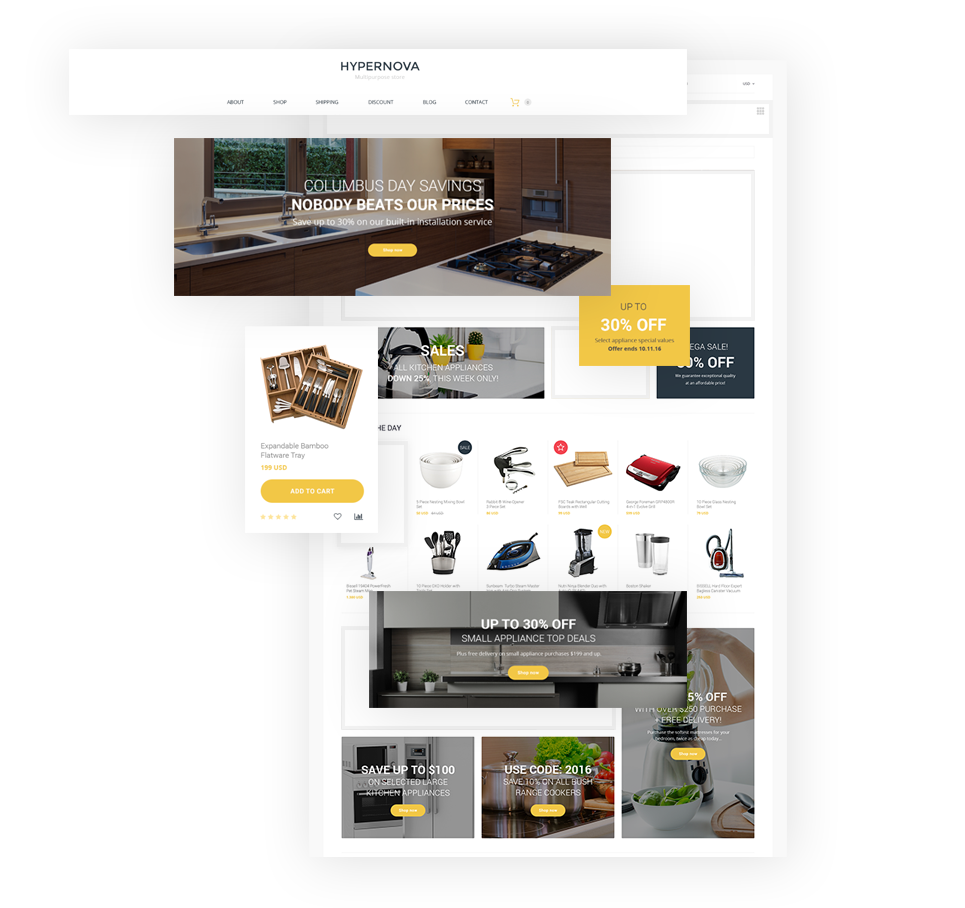 WooCommerce Themes - GoWebBaby.Com
