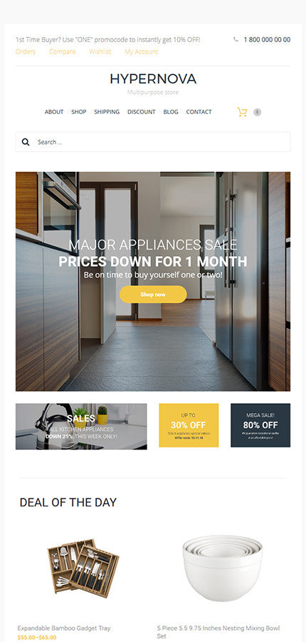 WooCommerce Themes - GoWebBaby.Com