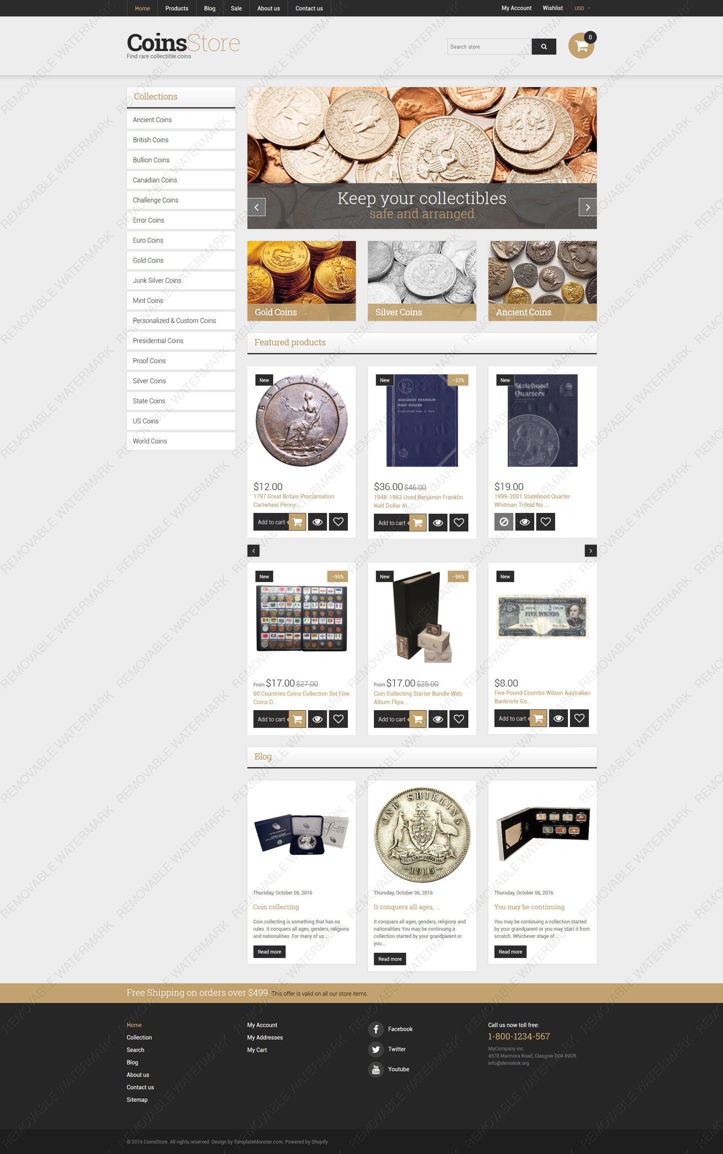 Shopify Themes - GoWebBaby.Com