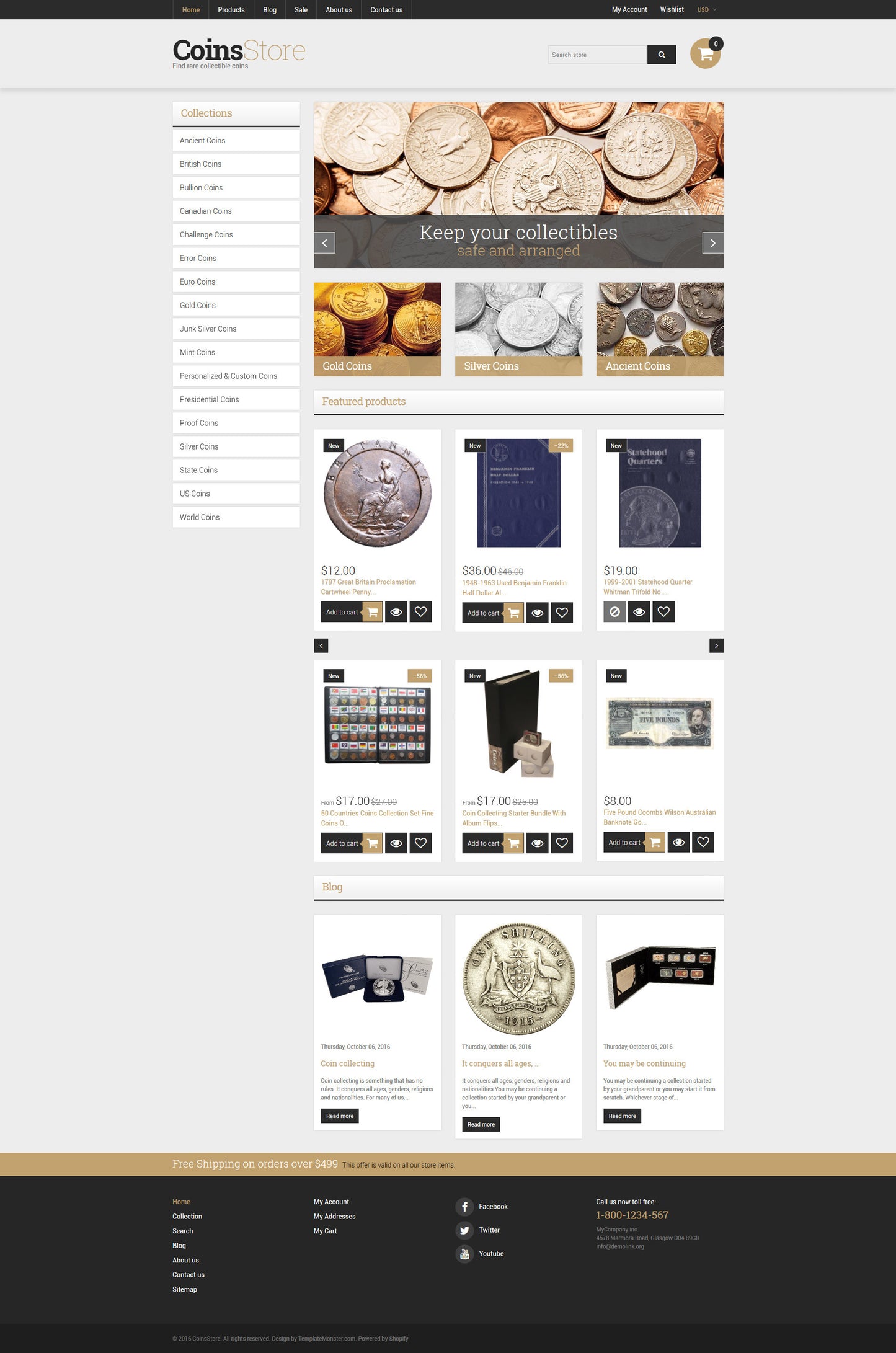 Shopify Themes - GoWebBaby.Com